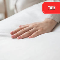 T200 Plain Percale Fitted Sheet Twin 39 X 80 X 9