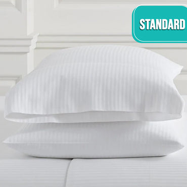T200 Plain Percale Pillow Case Standard 21 X 27